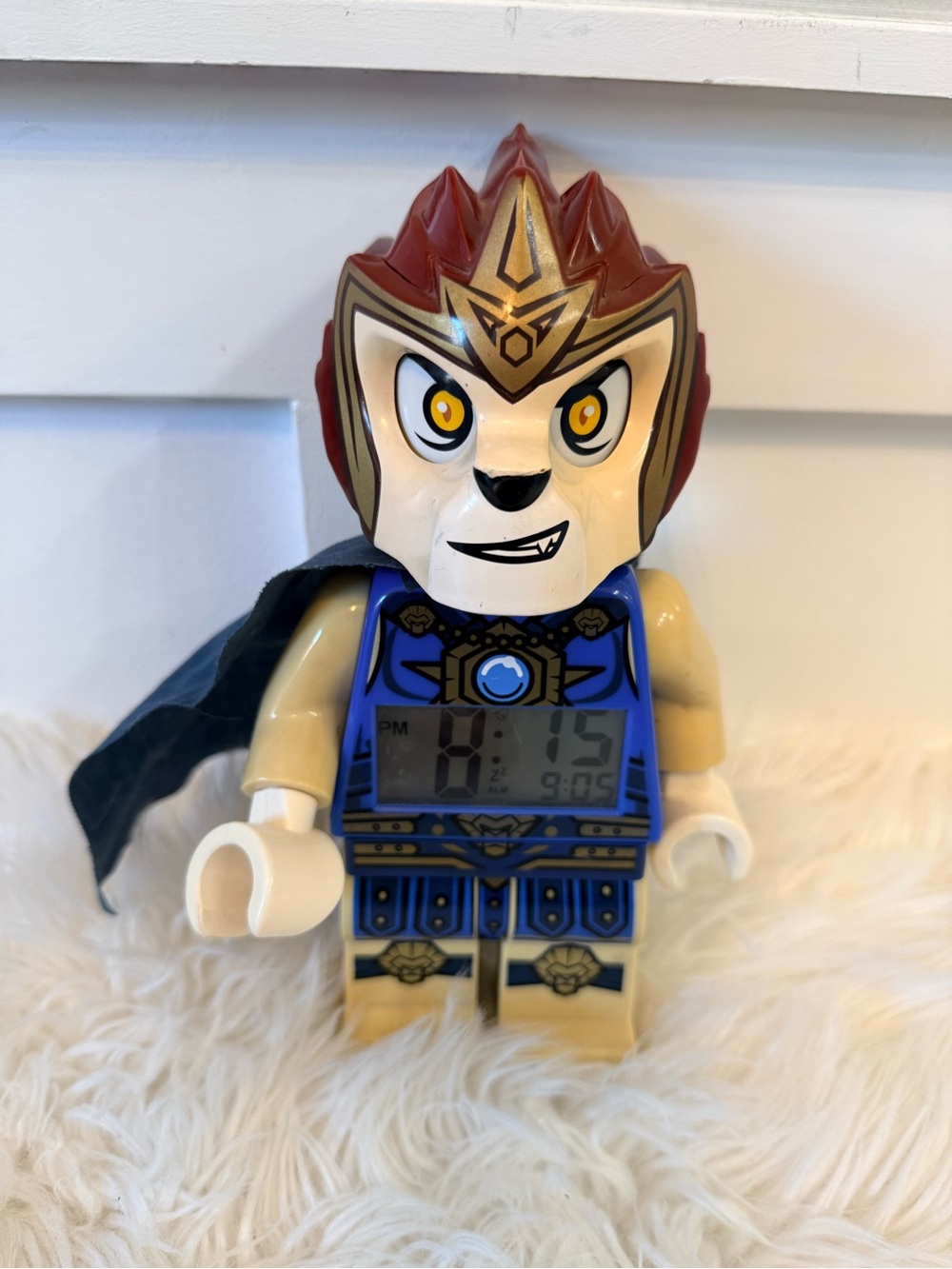 💫4/$25 • LEGO Legends of Chima Laval Mini-Figure Alarm Clock